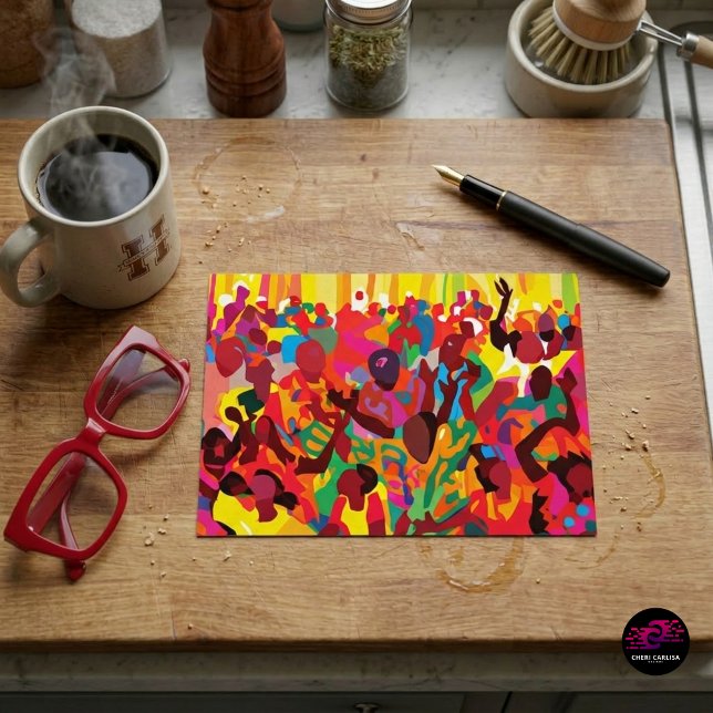 Carte Postale Réjouissez-Vous Et Sentez L'Esprit Saint (Not everything needs words—this already says enough)