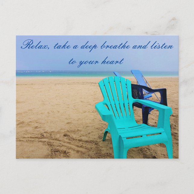 Carte Postale Relax (Devant)