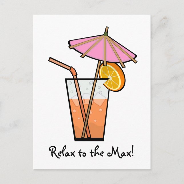 Carte Postale Relax Au Max ! (Devant)