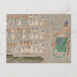 Carte Postale Reliefs de base colorés de la galerie sud de