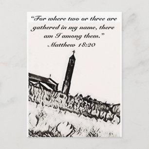 Carte postale religieuse