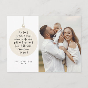 Carte Postale Religieux, Joyeux Noël, Photo de la famille chréti