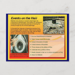 Carte Postale Religion, Islam, Hadj