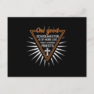 Carte Postale Religion - Un Bon Professeur Est D'Utilisation Plu