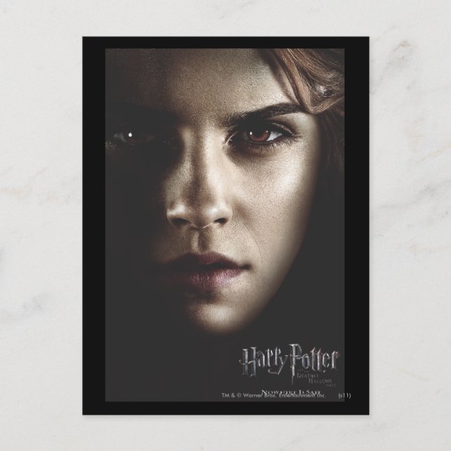 Carte Postale Reliques de la mort - Hermione (Devant)