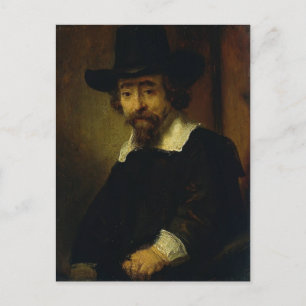 Carte Postale Rembrandt- Dr Ephraim Bueno, Médecin et Écrivain