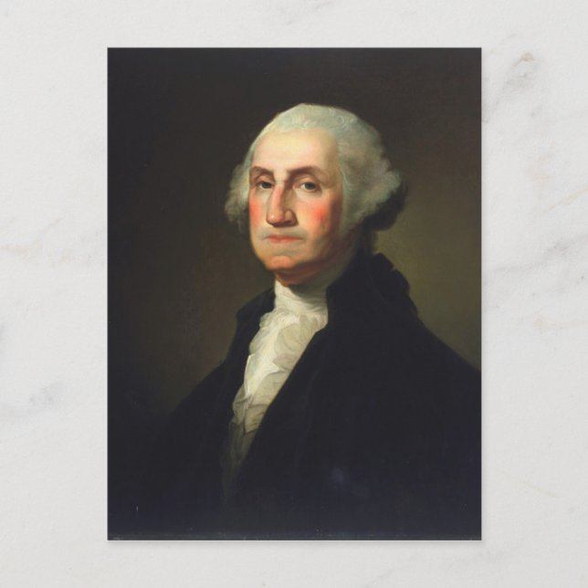 Carte Postale Rembrandt Peale - George Washington (Devant)