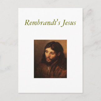 Carte Postale rembrandt-portrait-de-christs-head-1650, Rembra...