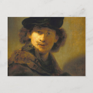Carte Postale Rembrandt Self Portrait