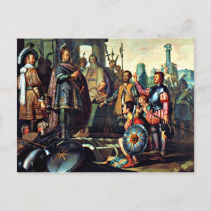 Carte Postale Rembrandt : Tableau d'histoire, 1626 oeuvres d'art