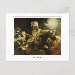 Carte Postale Rembrandt van Rijn #15 - Beaux-Arts