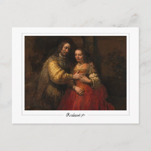 Carte Postale Rembrandt van Rijn #22 - Art fin (Devant)
