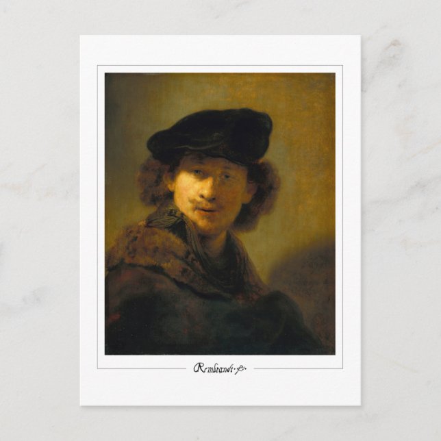 Carte Postale Rembrandt van Rijn #24 - Art fin (Devant)