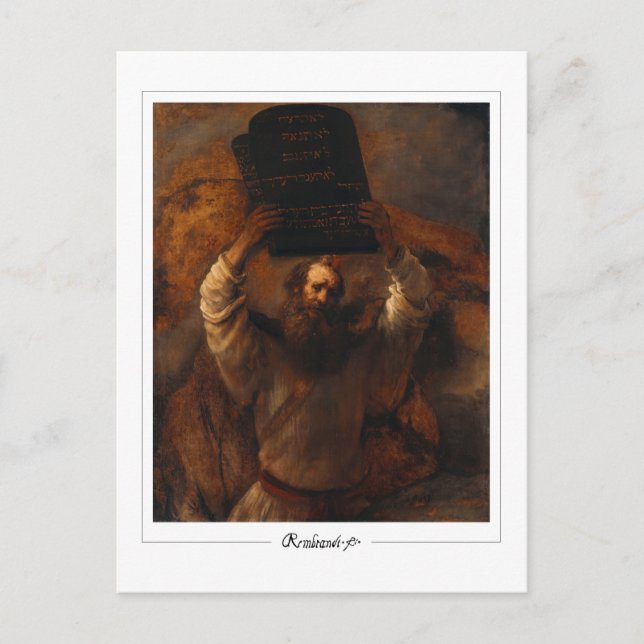 Carte Postale Rembrandt van Rijn #25 - Art fin (Devant)