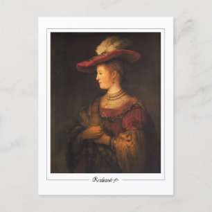 Carte Postale Rembrandt van Rijn #27 - Art fin