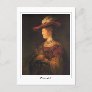 Carte Postale Rembrandt van Rijn #27 - Art fin