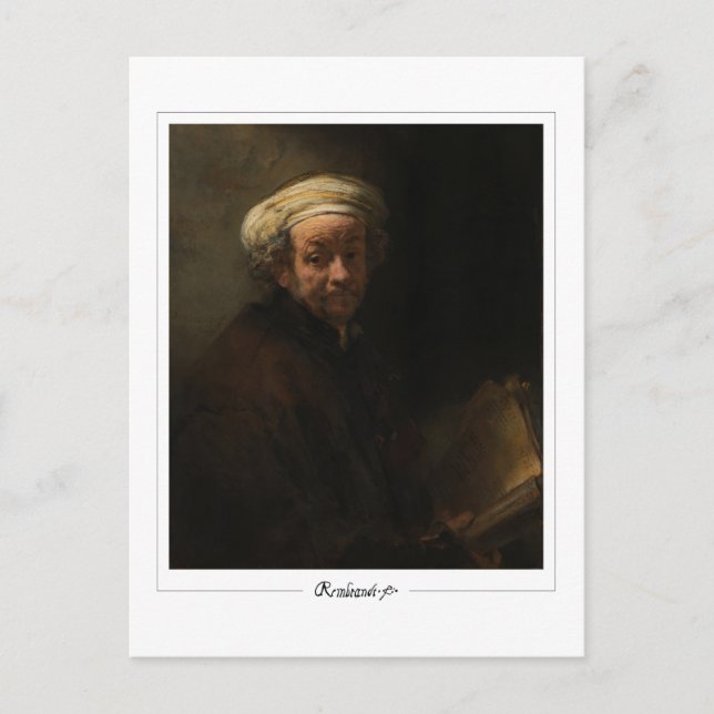 Carte Postale Rembrandt van Rijn #373 - Beaux-Arts (Devant)