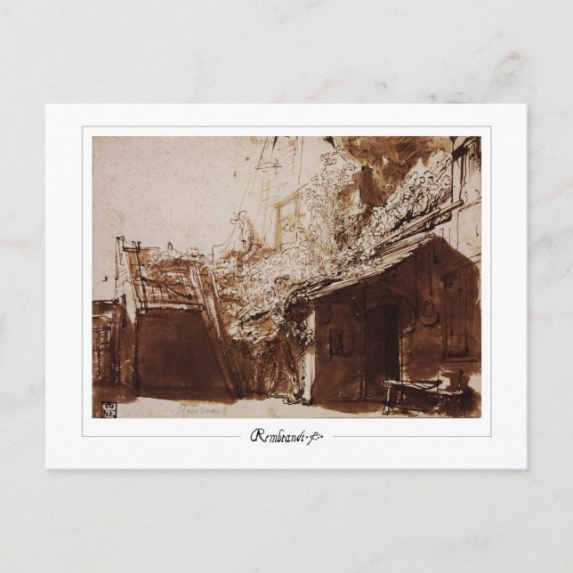 Carte Postale Rembrandt van Rijn #464 - Beaux-Arts (Devant)