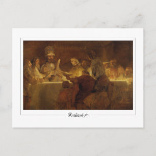 Carte Postale Rembrandt van Rijn #615 - Beaux-Arts