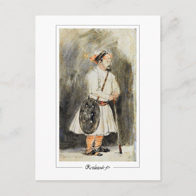 Carte Postale Rembrandt van Rijn #670 - Beaux-Arts (Devant)