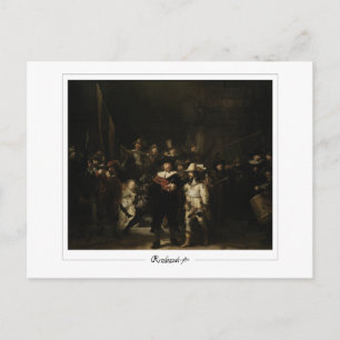 Carte Postale Rembrandt van Rijn #701 - Beaux-Arts