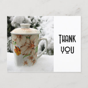 Carte Postale Remerciant le chef Postcard