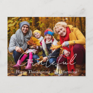 Carte Postale Remerciement de photo personnalisé