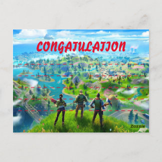 Carte Postale Remerciement Fornite
