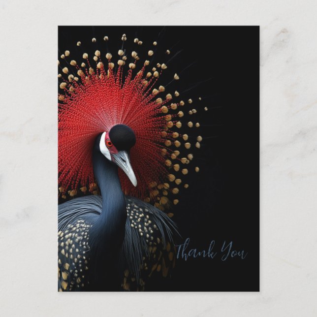 Carte postale Remerciements (Devant)