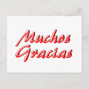 Carte Postale Remerciements