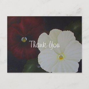 Carte Postale Remerciements Floraux