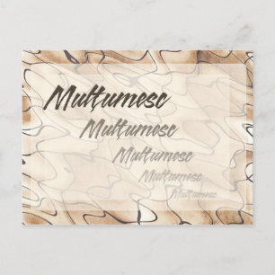 Carte Postale Remerciements répétés en roumain