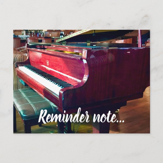 Carte Postale Reminder Note (Devant)