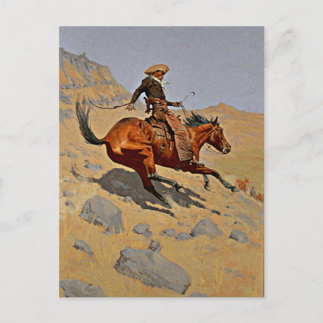 Carte Postale Remington - The Cowboy, 1902 (Devant)