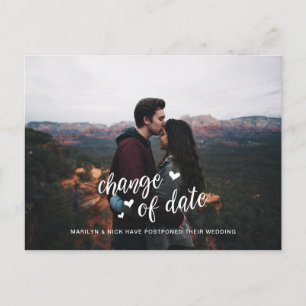 Carte Postale Remise de photos mariages, Mignonne modification d