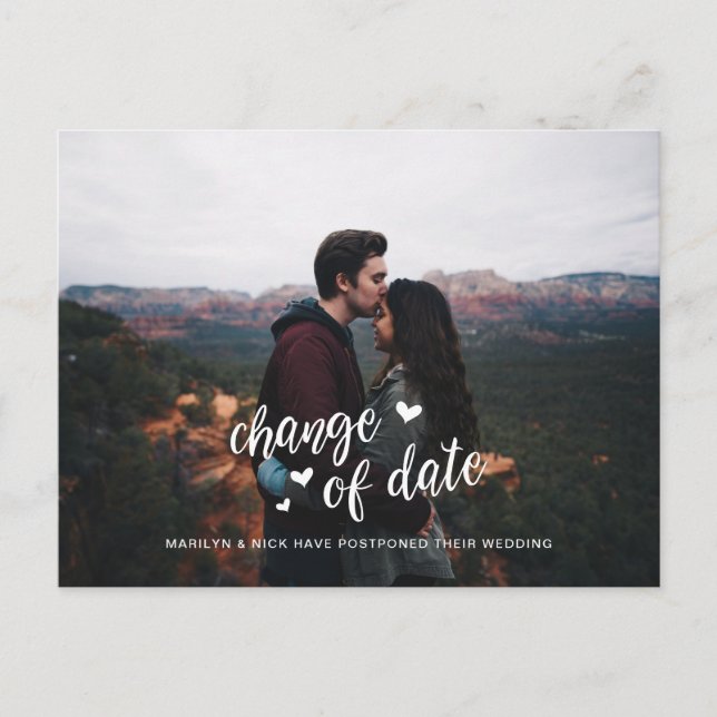 Carte Postale Remise de photos mariages, Mignonne modification d (Devant)