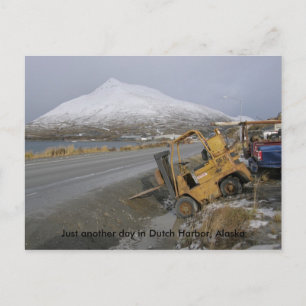 Carte Postale Remorquage avec questions de stationnement dans ha