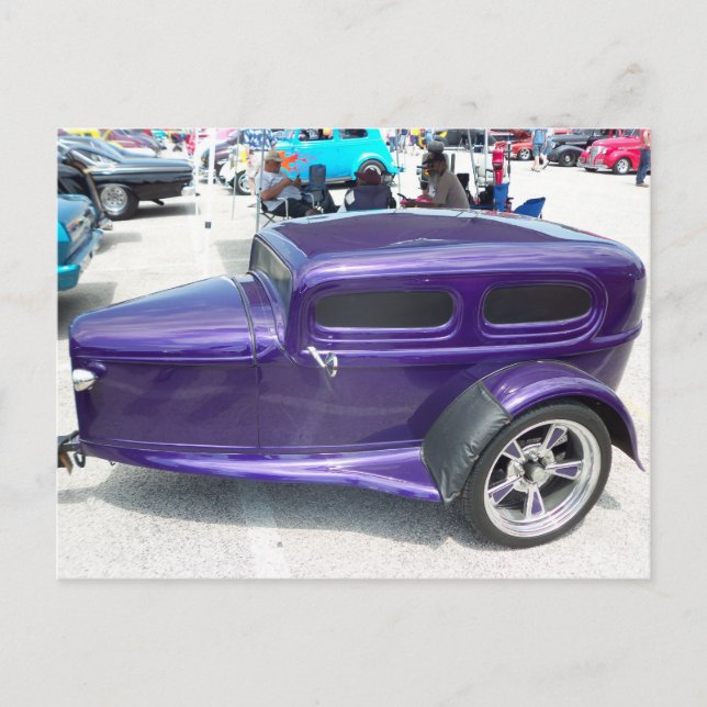 Carte Postale Remorque customisée (Devant)