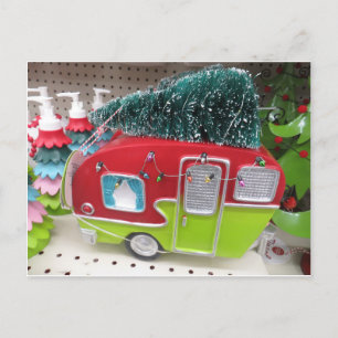 Carte Postale Remorque de Noël