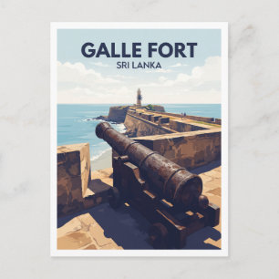 Carte Postale Remparts du fort de Galle Sri Lanka Cadeau de voya