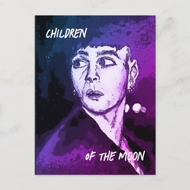 Carte Postale Ren Enfants de la lune (Devant)