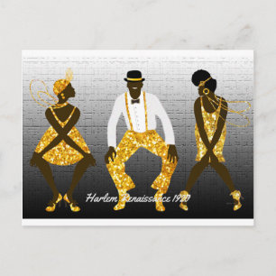 Carte Postale Renaissance de Harlem 1920