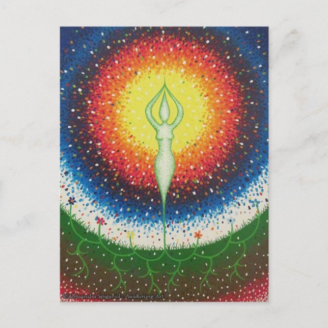 Carte Postale Renaissance du soleil (Devant)