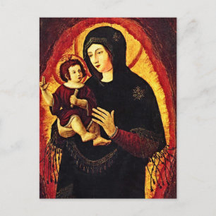 Carte Postale Renaissance Madonna