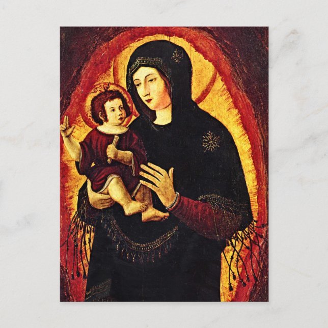 Carte Postale Renaissance Madonna (Devant)
