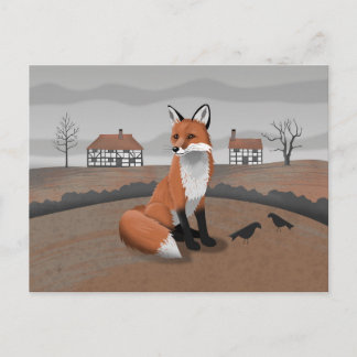 Carte Postale Renard