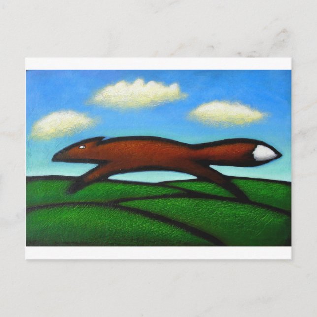 Carte Postale Renard de la flotte (Devant)