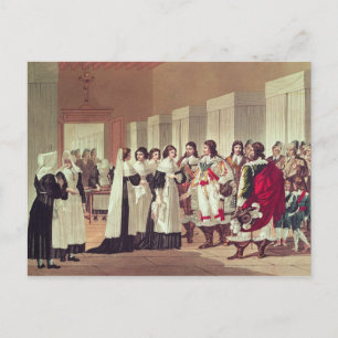 Carte Postale Rencontre entre Louis XIII