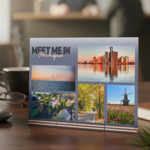 Carte Postale Rencontrez-Moi Au Michigan