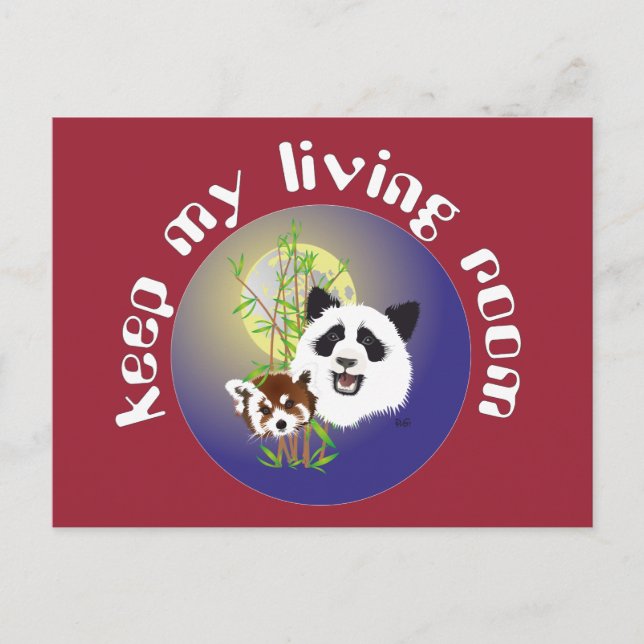 Carte Postale Rendez-vous de Panda (Devant)